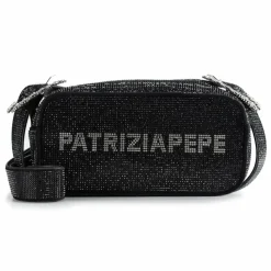 New Patrizia Pepe Umhängetasche Leder 21 cm nero jet