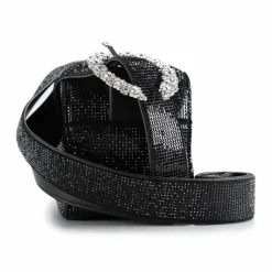 New Patrizia Pepe Umhängetasche Leder 21 cm nero jet