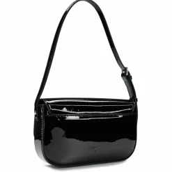 Sale Patrizia Pepe Umhängetasche Leder 22 cm glossy black