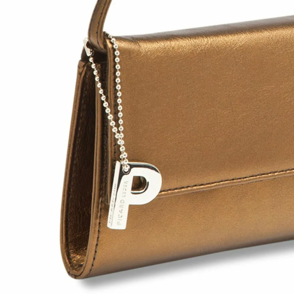 Picard Schultertaschen|Henkeltaschen<Auguri Auguri Schultertasche Leder 26 cm bronze