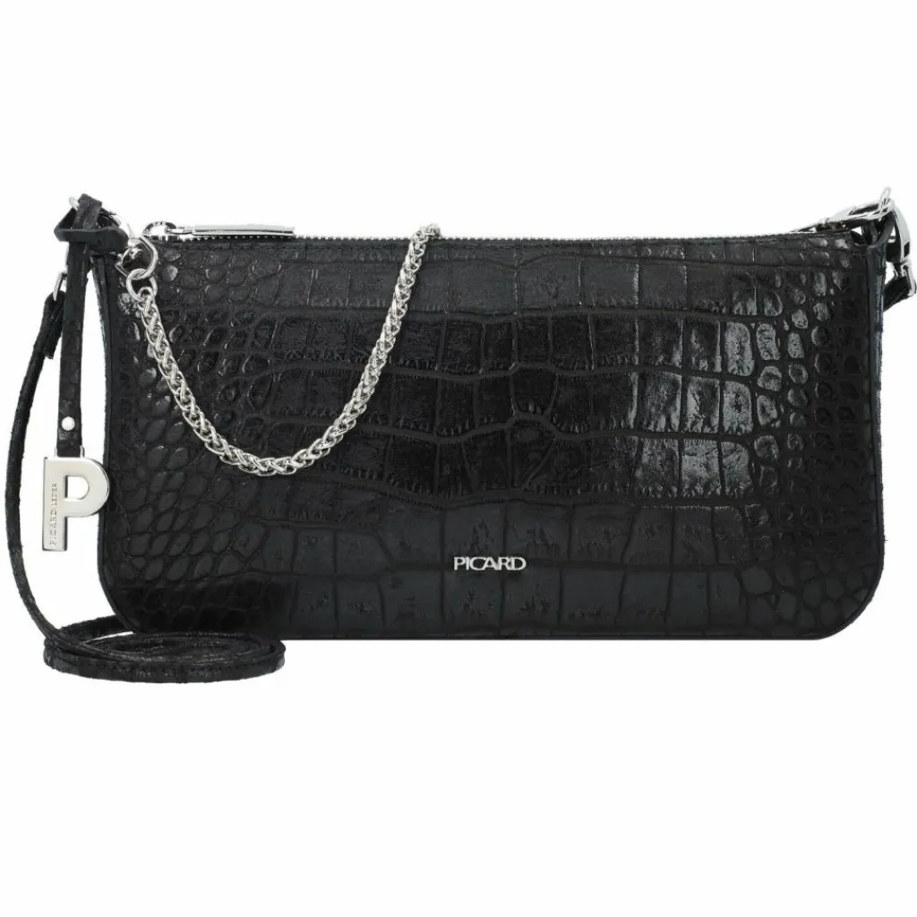 Best Picard Auguri Auguri Schultertasche Leder 26 cm black