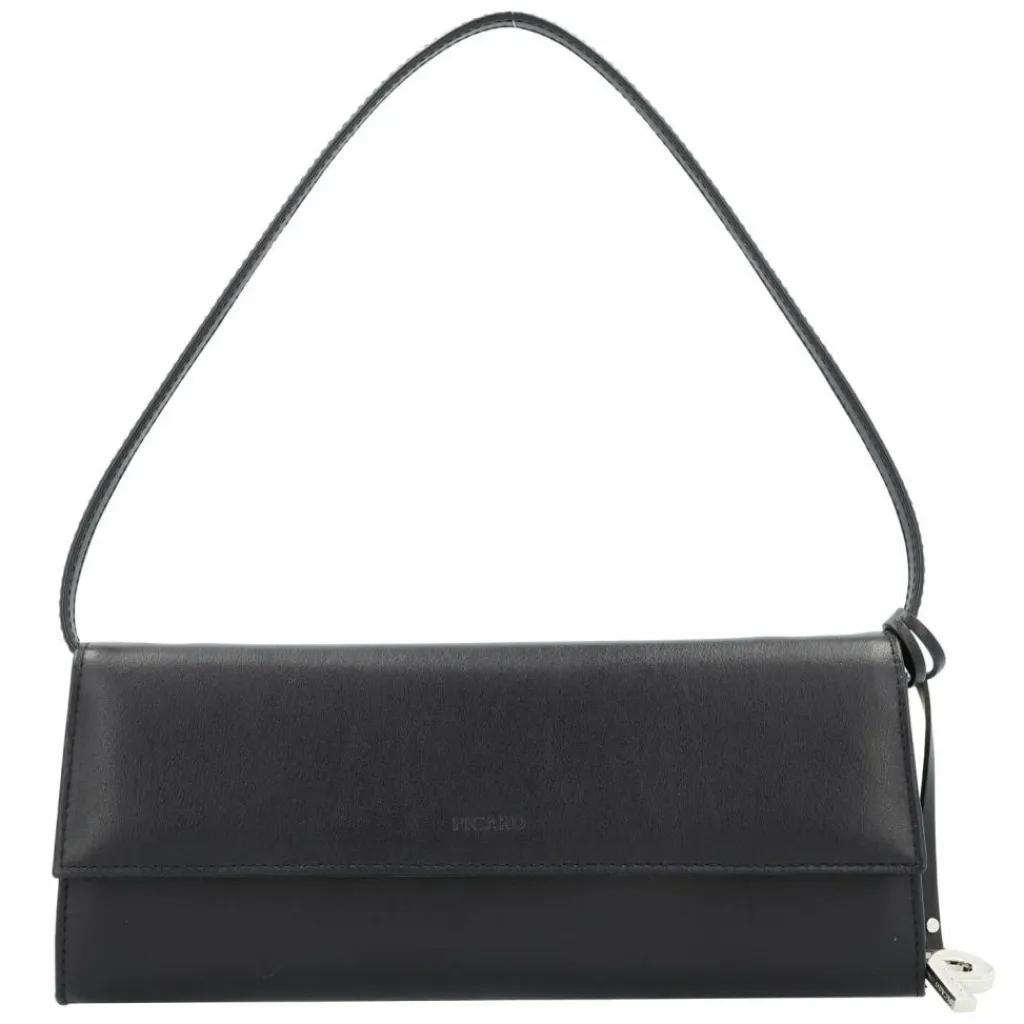 Picard Henkeltaschen|Schultertaschen<Auguri Auguri Schultertasche Leder 26 cm ozean