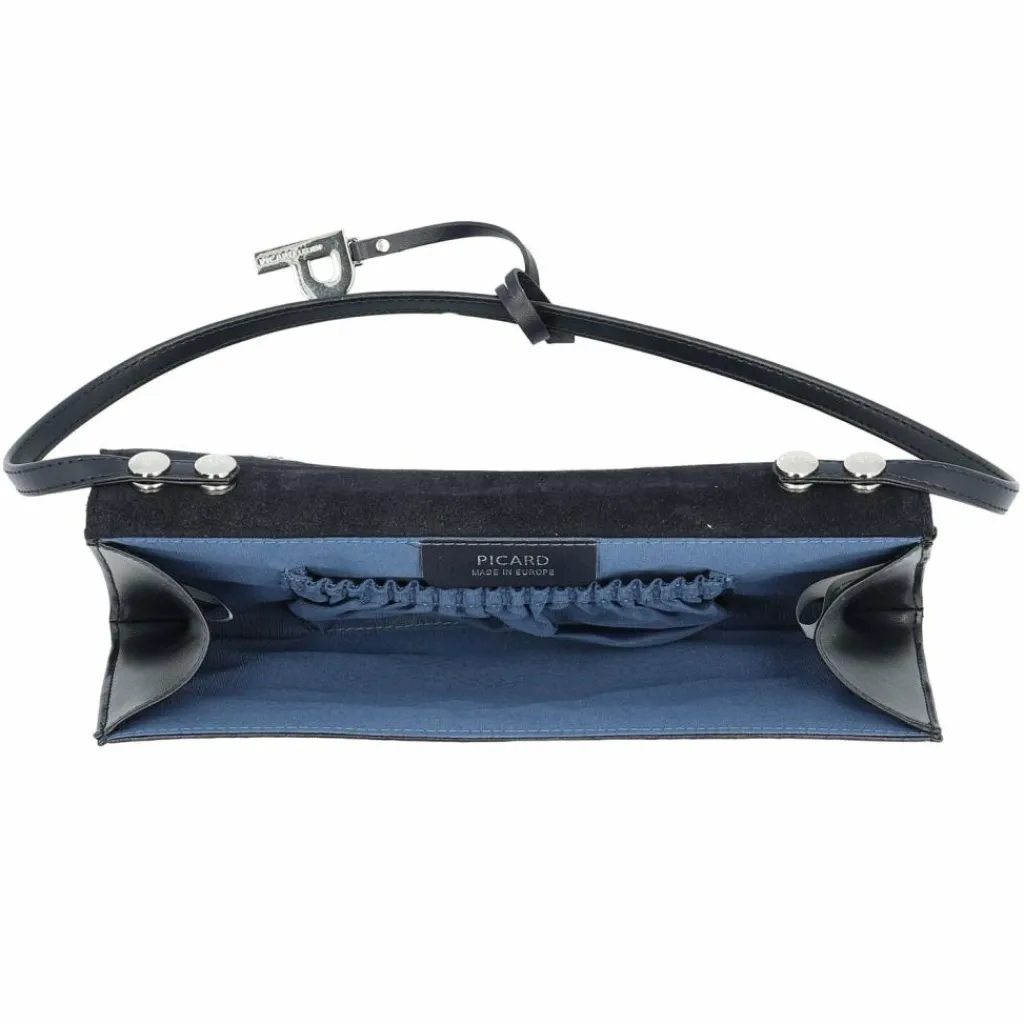 Picard Henkeltaschen|Schultertaschen<Auguri Auguri Schultertasche Leder 26 cm ozean