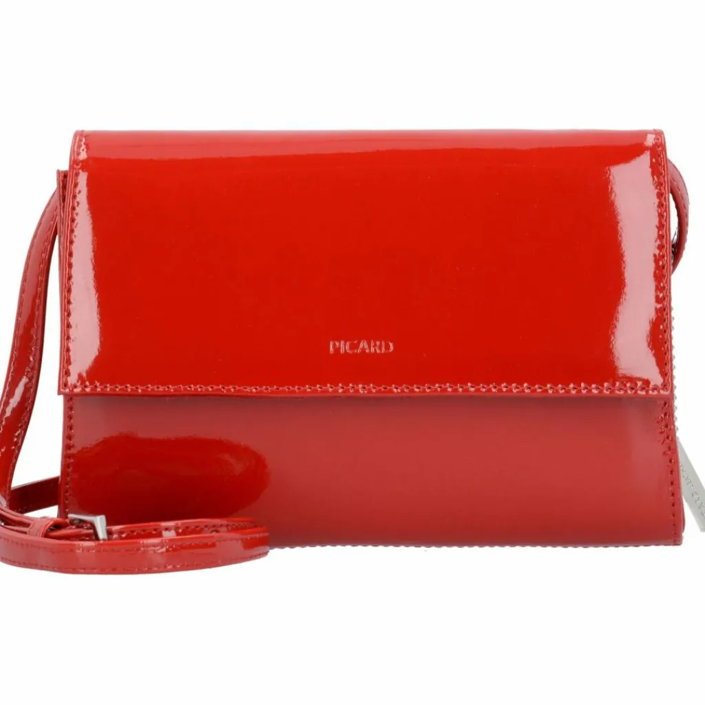Picard Umhängetaschen<Auguri Umhängetasche Leder 19 cm rot - lack