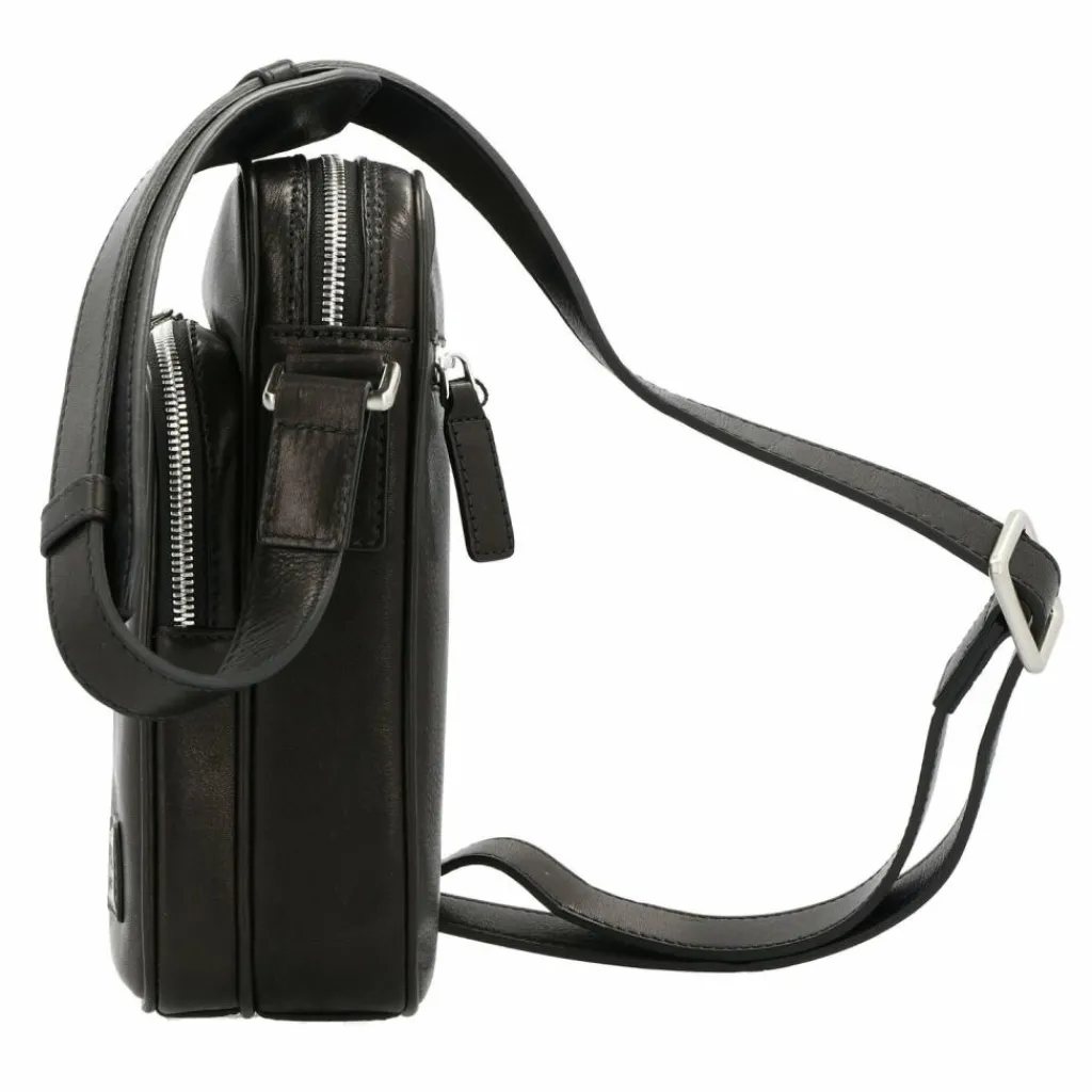 Picard Umhängetaschen<Authentic Umhängetasche Leder 19 cm schwarz