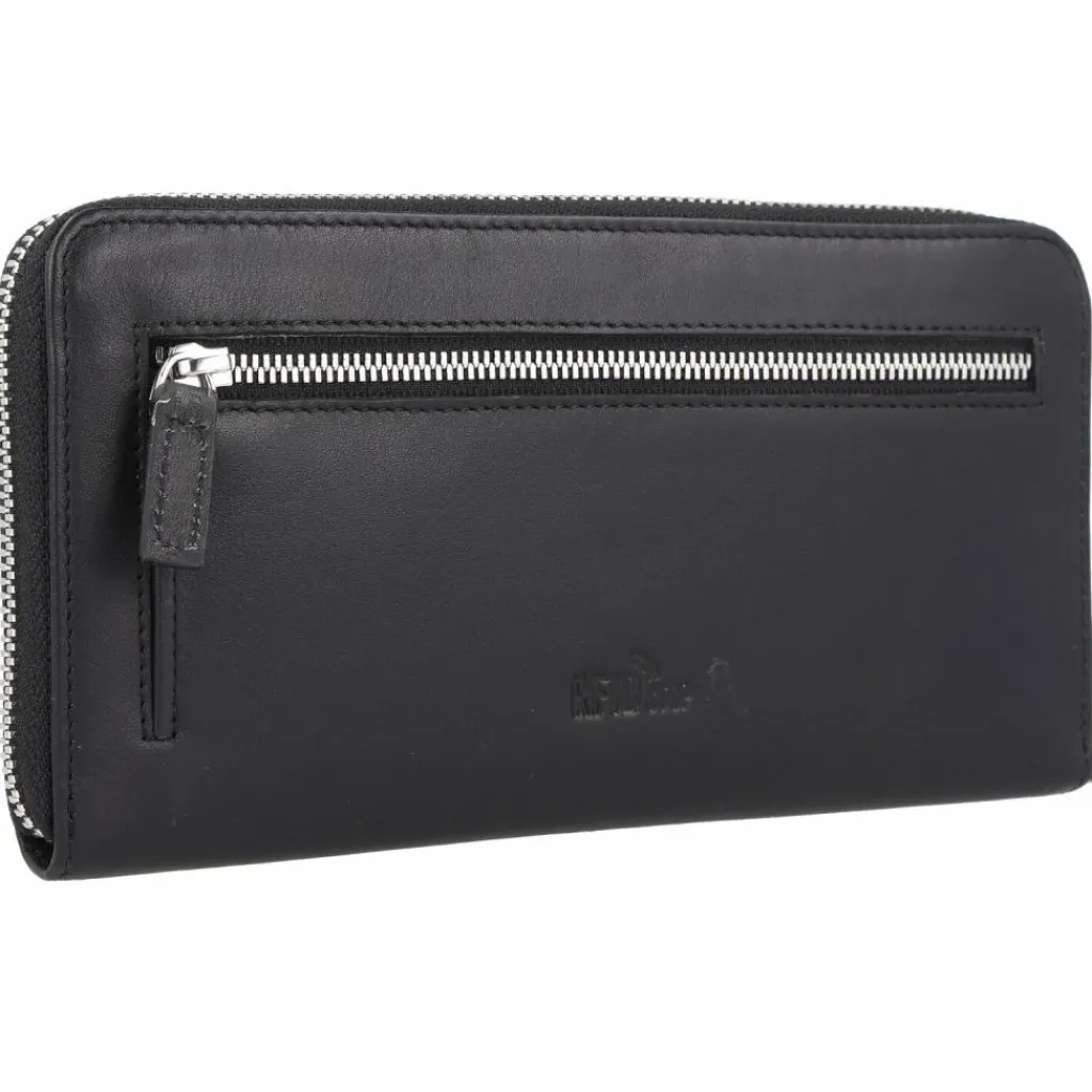 Picard Damengeldbörsen Querformat<Bali 1 Geldbörse RFID Schutz Leder 18.5 cm schwarz
