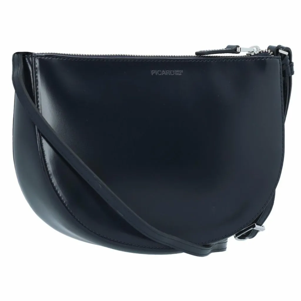 Outlet Picard Black Tie Umhängetasche Leder 25 cm ozean