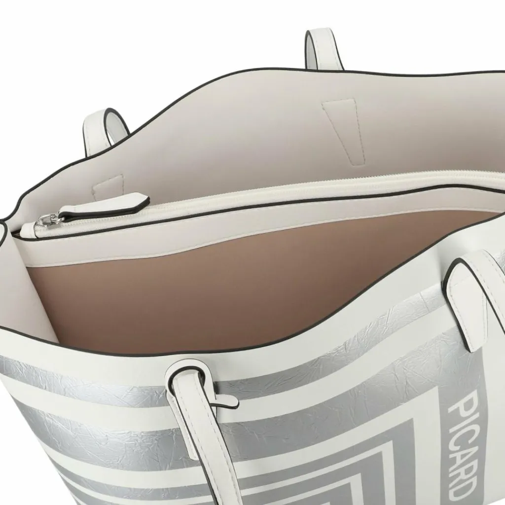 Picard Shopper|Schultertaschen<Brasilia Shopper Tasche 34 cm white li-k