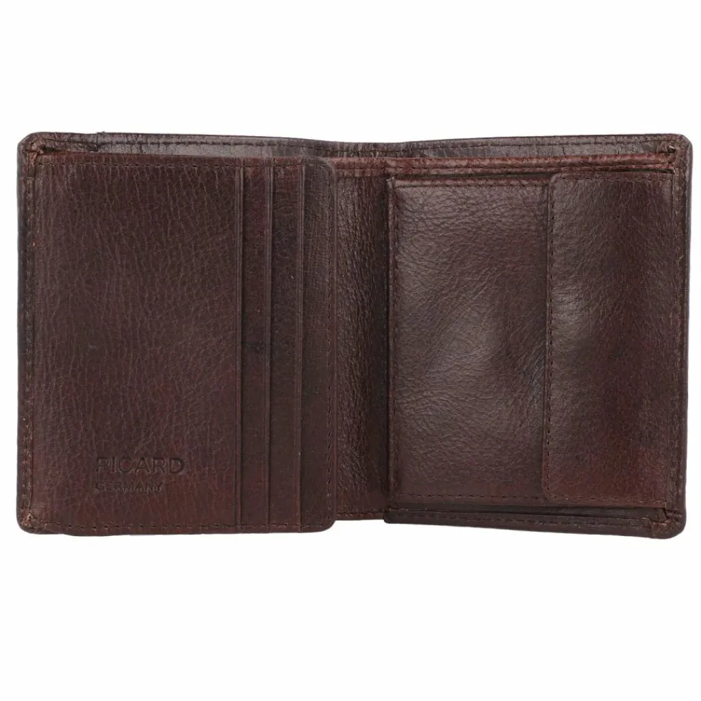 Picard Herrengeldbörsen Querformat<Buddy 1 Geldbörse Leder 9 cm cafe