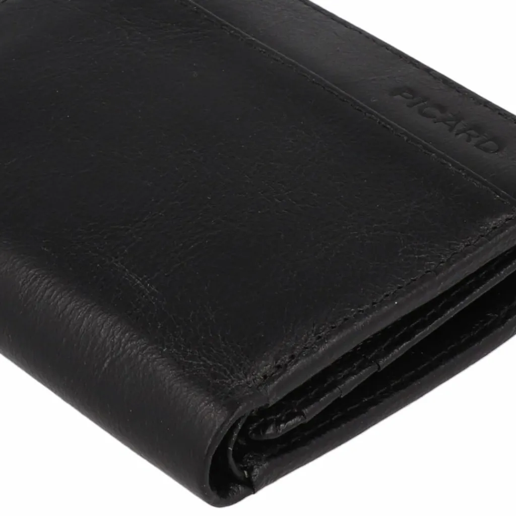 Picard Buddy 1 Geldbörse Leder 9 cm schwarz