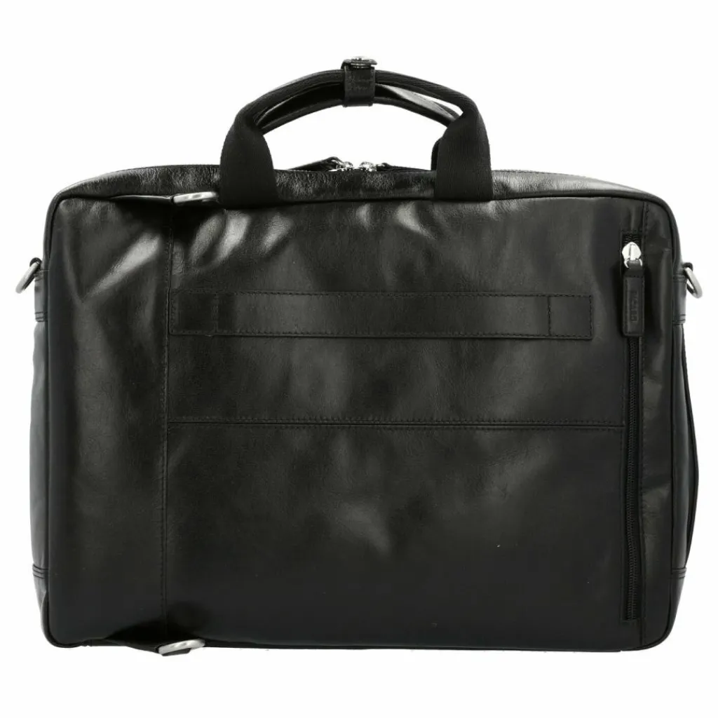 Picard Laptoptaschen|Messenger Bags<Buddy Aktentaschen Messenger Leder 42 cm Laptopfach schwarz