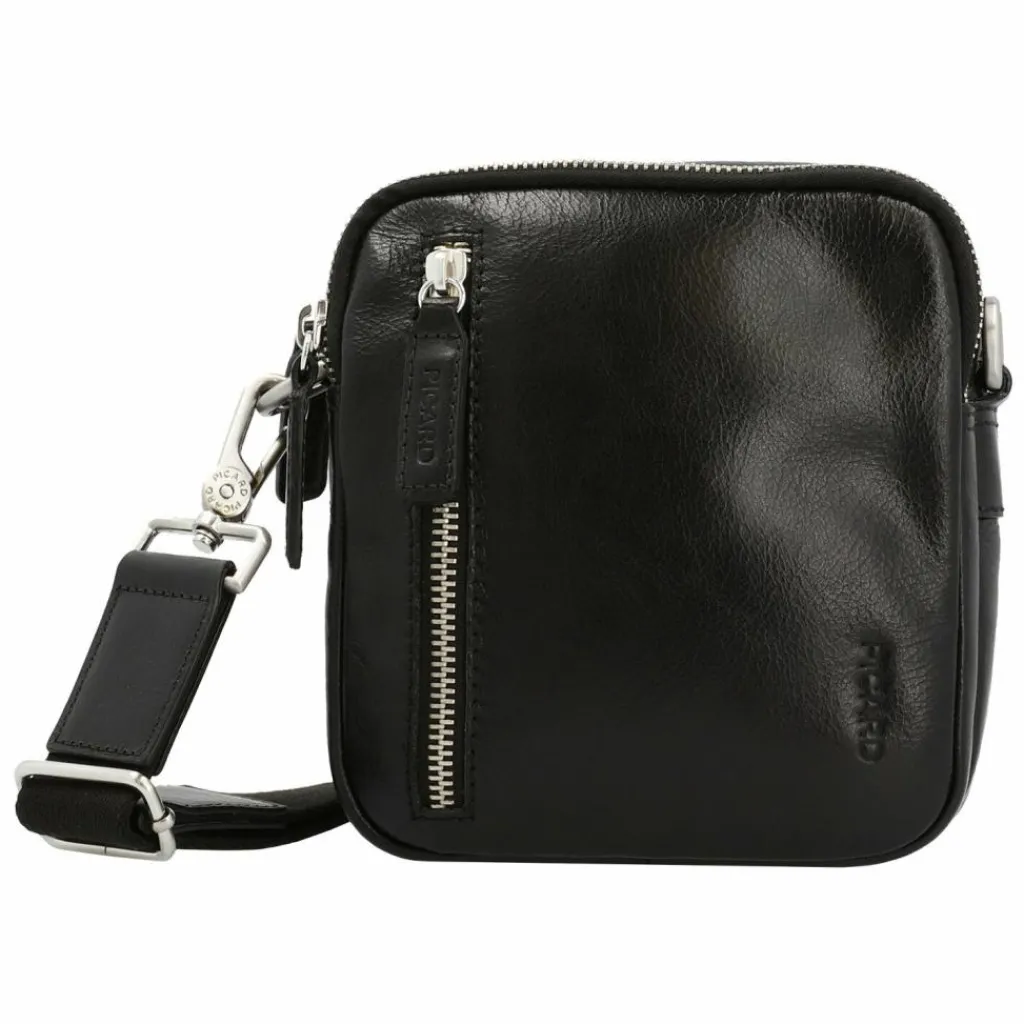 Discount Picard Buddy Mini Bag Umhängetasche Leder 16 cm schwarz