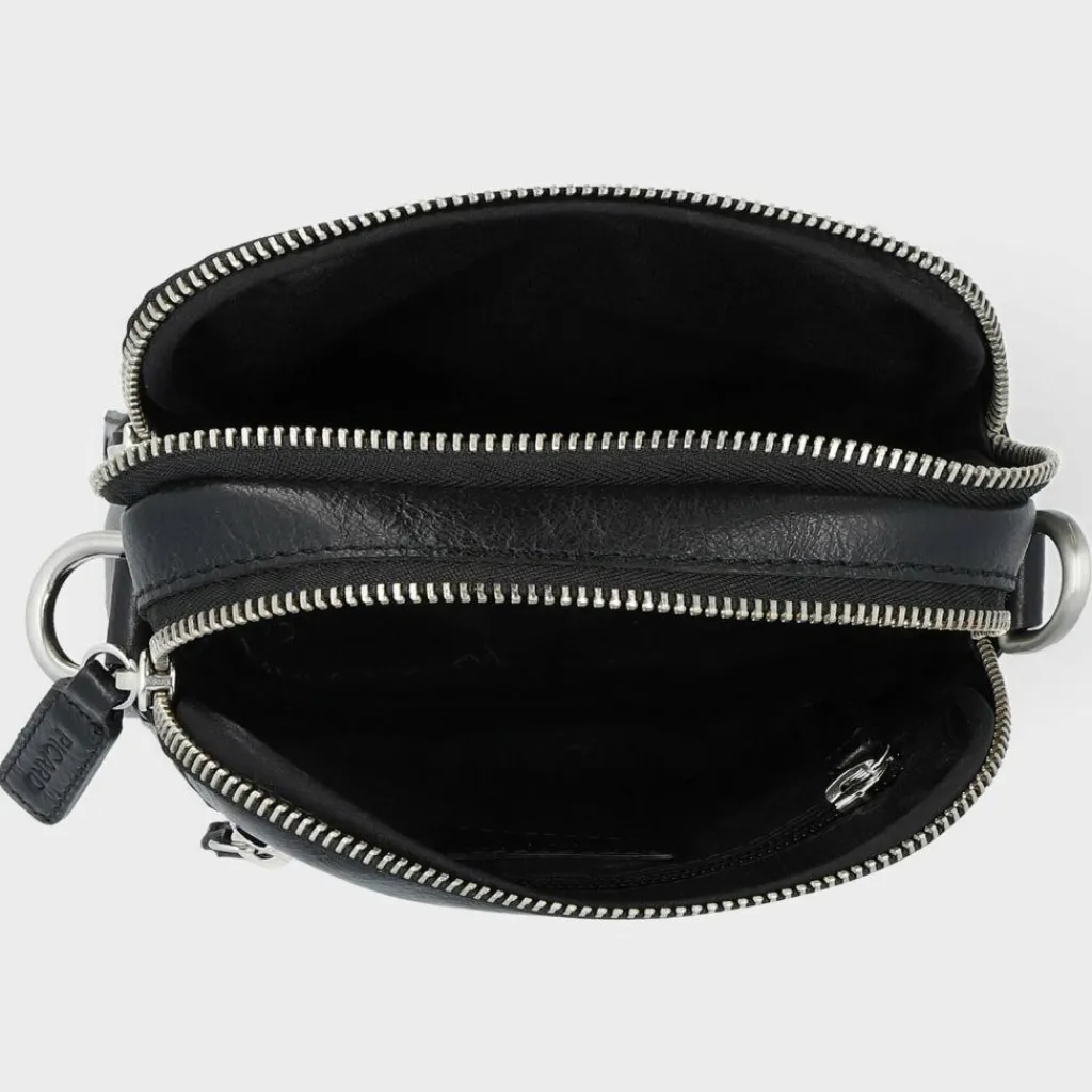 Discount Picard Buddy Mini Bag Umhängetasche Leder 16 cm schwarz
