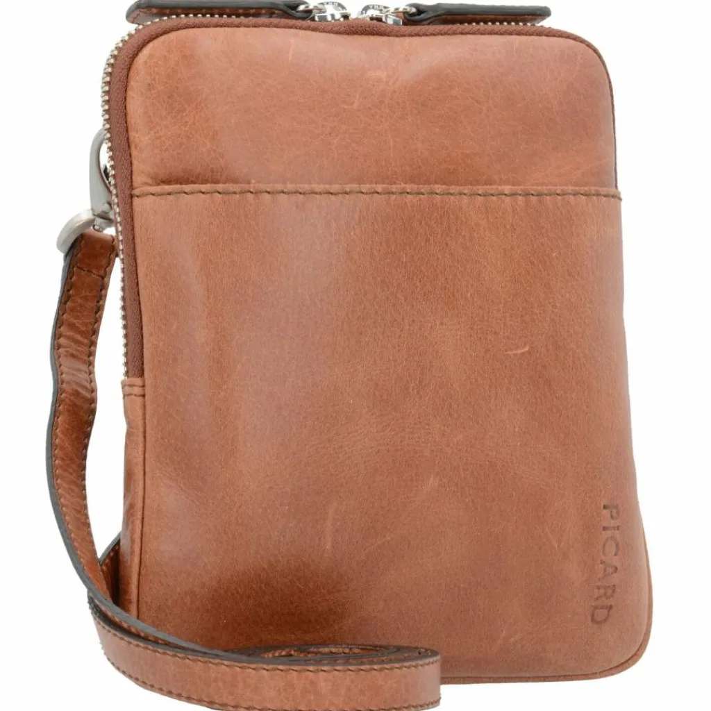Sale Picard Buddy Umhängetasche Leder 16 cm cognac