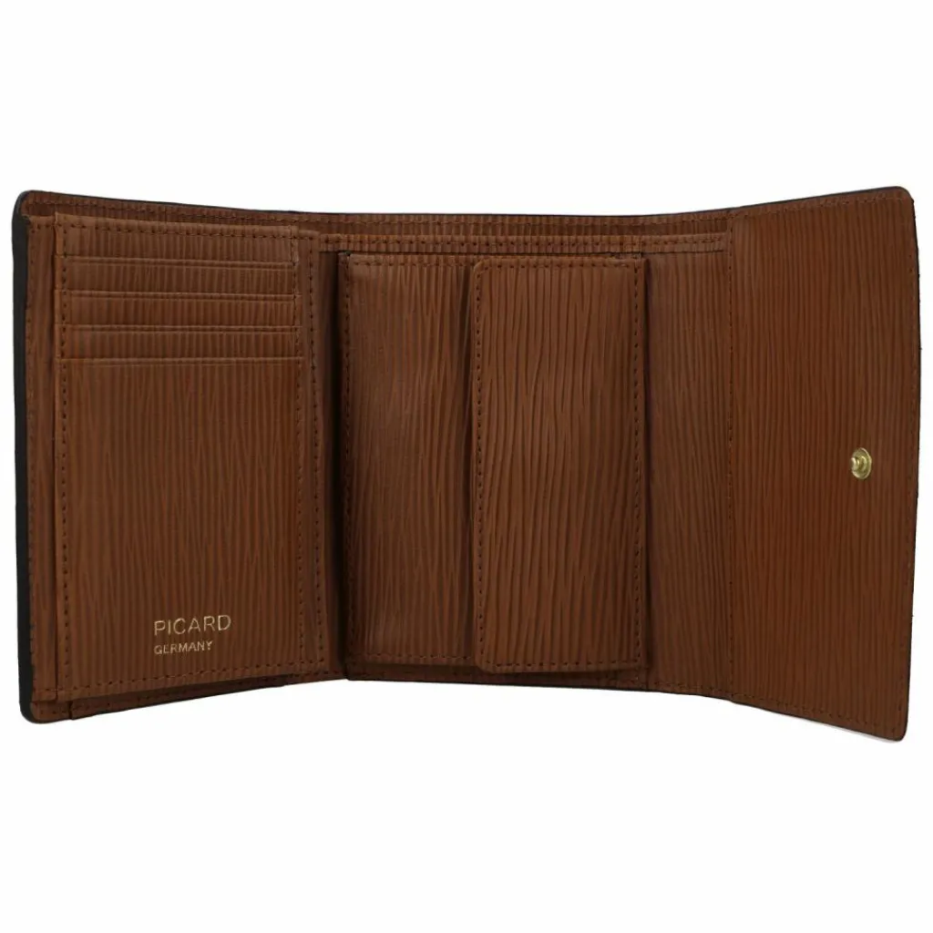 Hot Picard Calais 1 Geldbörse Leder 12.5 cm cognac