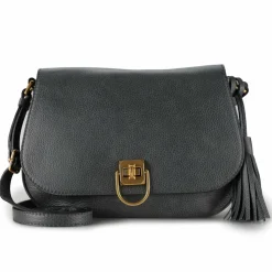 Picard Schultertaschen|Henkeltaschen<Calico Schultertasche Leder 25 cm schwarz