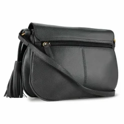 Picard Schultertaschen|Henkeltaschen<Calico Schultertasche Leder 25 cm schwarz