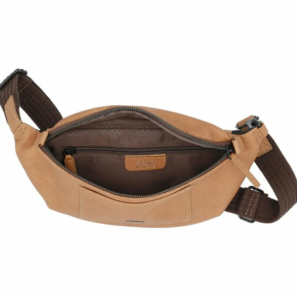 New Picard Casual Gürteltasche Leder 33 cm cognac