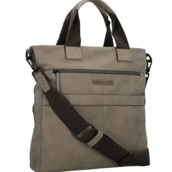Clearance Picard Casual Handtasche Leder 41 cm Laptopfach taupe