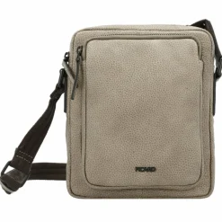 Hot Picard Casual Umhängetasche Leder 18 cm taupe