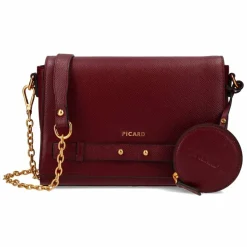 Picard Umhängetaschen<Chic Way Umhängetasche Leder 23 cm bordeaux