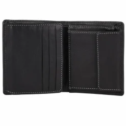 Picard Herrengeldbörsen Querformat<Diego Geldbörse Leder 9 cm schwarz