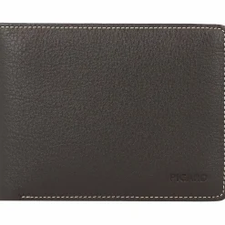 Picard Herrengeldbörsen Querformat<Diego Geldbörse Leder 12,5 cm cafe