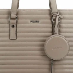 Outlet Picard Evolute Shopper Tasche Leder 42 cm gravel