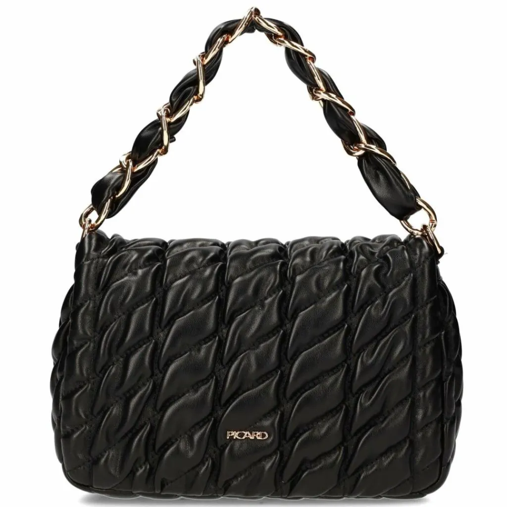 Picard Finesse Schultertasche 23 cm schwarz