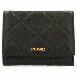 Picard Damengeldbörsen Querformat<Geldbörse RFID Schutz Leder 12.5 cm schwarz