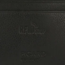 Picard Visitenkartenetuis<Horizon 1 Kreditkartenetui RFID Schutz Leder 11 cm schwarz