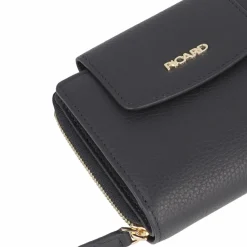 Clearance Picard Java 1 Geldbörse RFID Schutz Leder 12 cm ozean