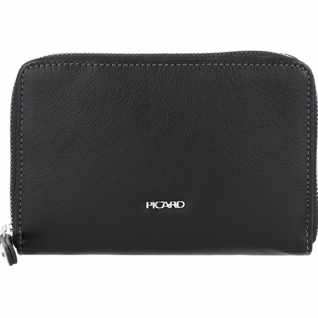 Picard Damengeldbörsen Querformat<Ladysafe Geldbörse RFID Leder 14,5 cm schwarz