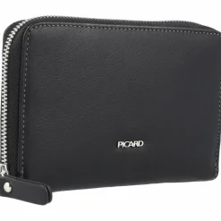 Picard Damengeldbörsen Querformat<Ladysafe Geldbörse RFID Leder 14,5 cm schwarz