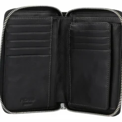 Picard Damengeldbörsen Querformat<Ladysafe Geldbörse RFID Leder 14,5 cm schwarz