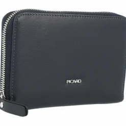 New Picard Ladysafe Geldbörse RFID Leder 14,5 cm navy