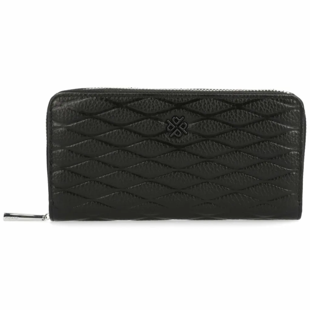 Picard Damengeldbörsen Querformat<Lille 1 Geldbörse Leder 19 cm schwarz