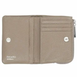 Picard Damengeldbörsen Querformat<Lille 1 Geldbörse Leder 12.5 cm taupe