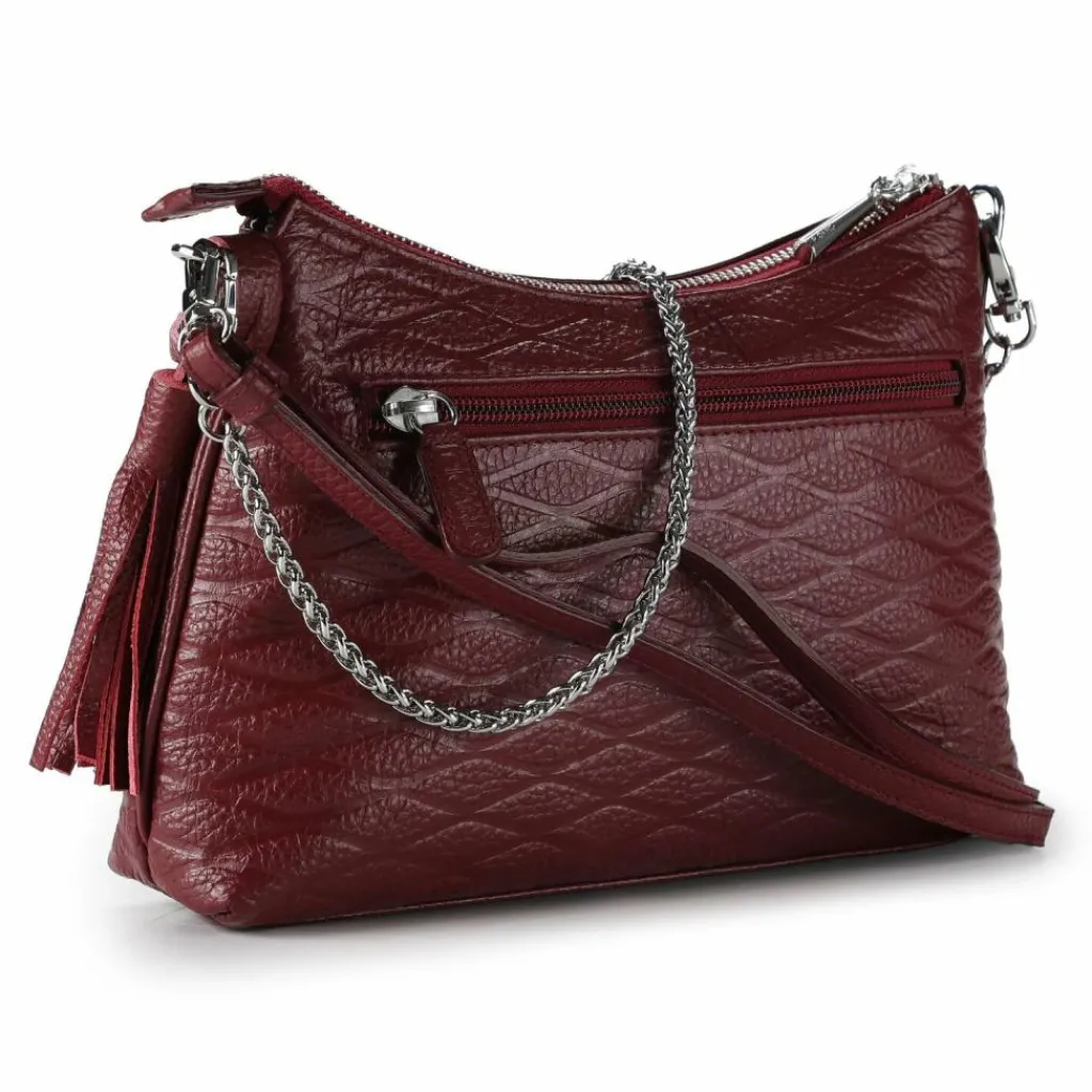 Best Picard Lille Shopper Tasche Leder 25 cm chianti