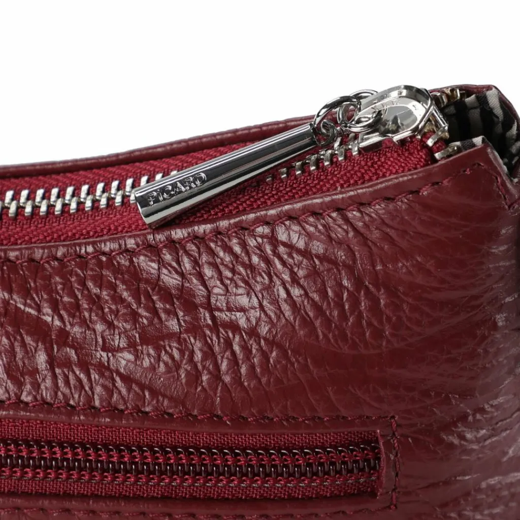 Best Picard Lille Shopper Tasche Leder 25 cm chianti