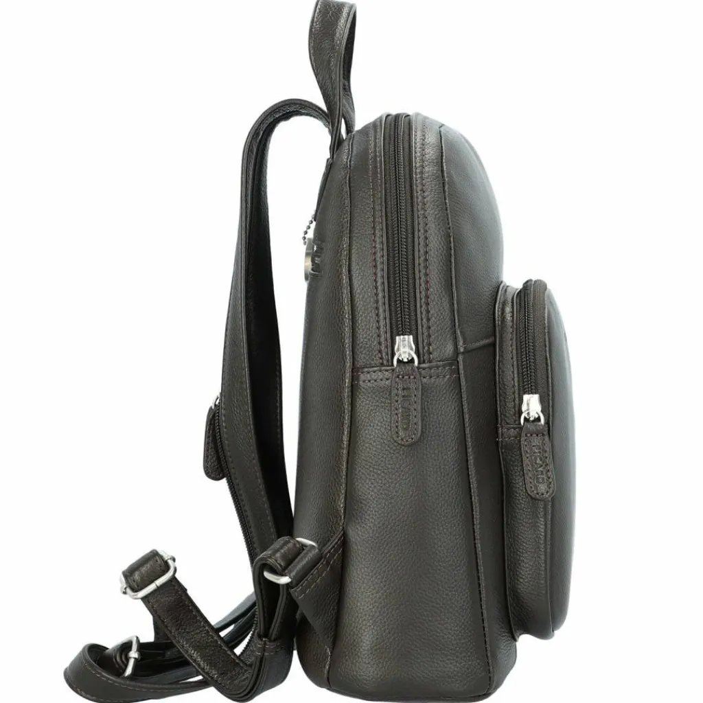Picard Lederrucksäcke|City Rucksäcke<Luis City Rucksack Leder 28 cm cafe