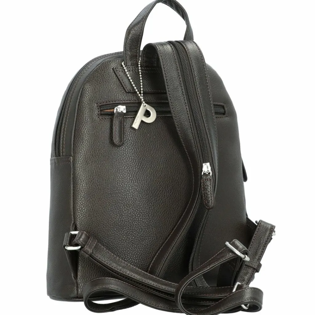 Picard Lederrucksäcke|City Rucksäcke<Luis City Rucksack Leder 28 cm cafe