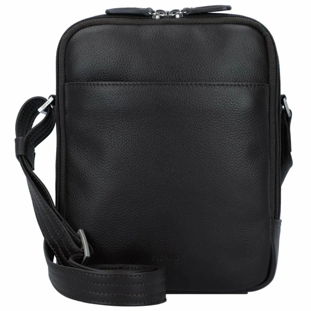 Best Picard Milano Mini Bag Umhängetasche Leder 17 cm cafe