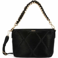 Picard Schultertaschen<Paris Schultertasche 26 cm schwarz