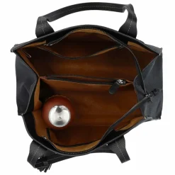 Online Picard Peephole Schultertasche Leder 40 cm schwarz