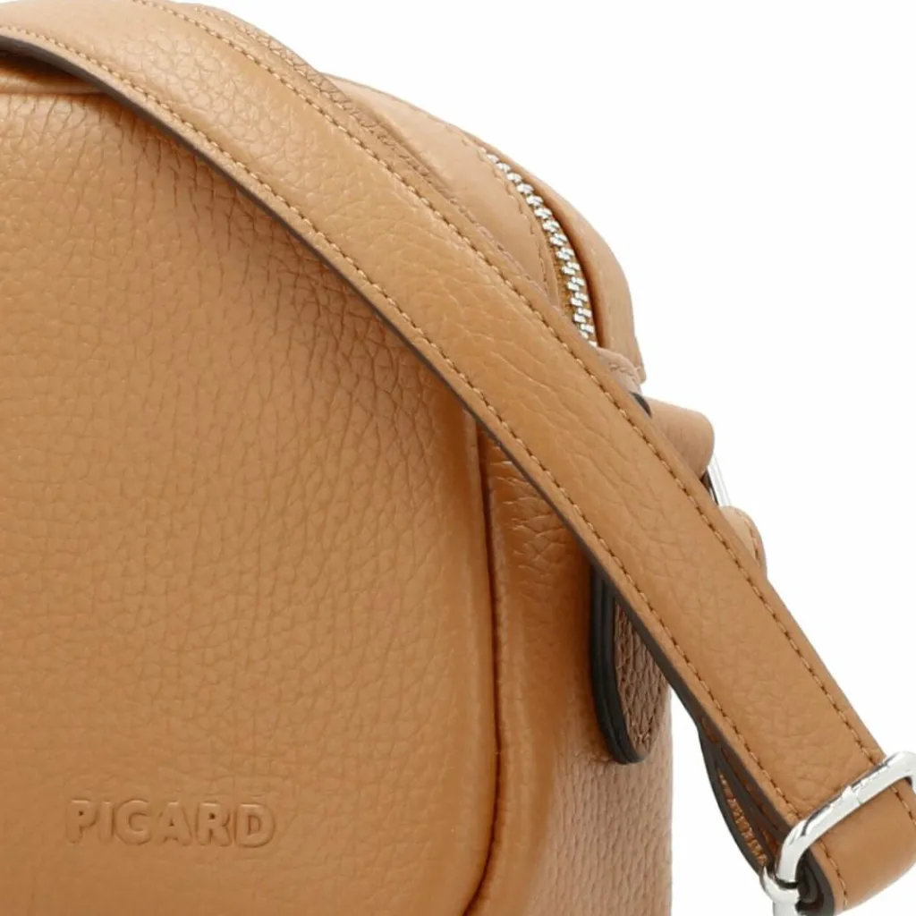Picard Umhängetaschen<Pure Umhängetasche Leder 21 cm cognac