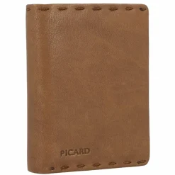 Discount Picard Ranger 1 Geldbörse RFID Schutz Leder 8 cm cognac
