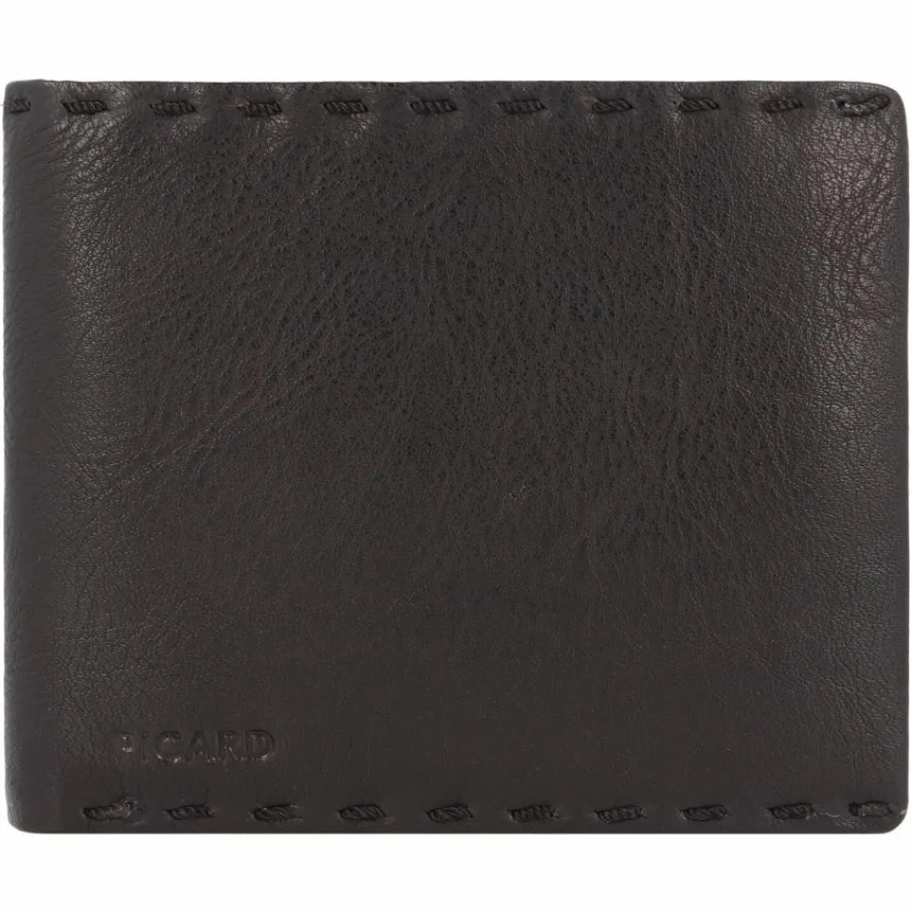 Picard Herrengeldbörsen Querformat<Ranger 1 Geldbörse RFID Schutz Leder 11.5 cm cafe