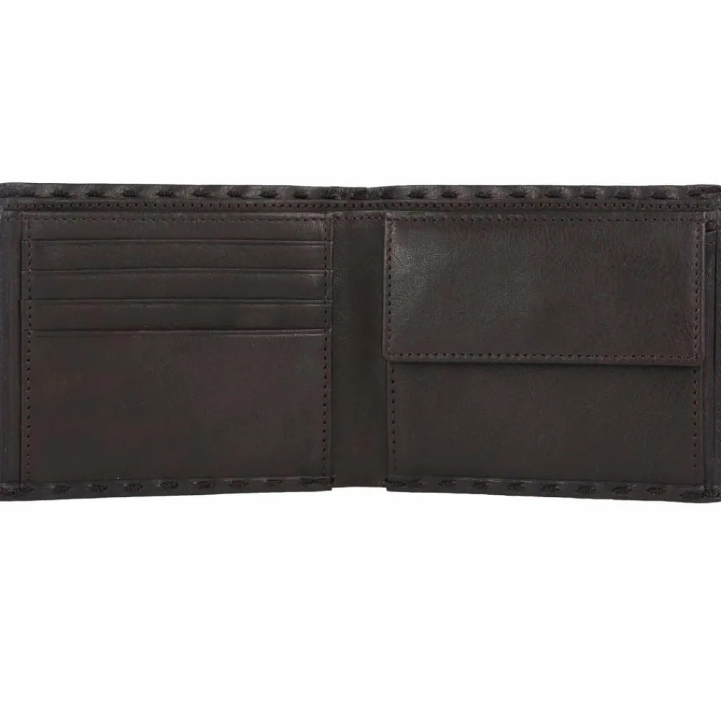 Picard Herrengeldbörsen Querformat<Ranger 1 Geldbörse RFID Schutz Leder 11.5 cm cafe