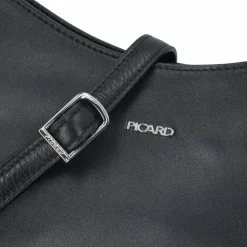 Picard Umhängetaschen<Really Umhängetasche Leder 26 cm schwarz
